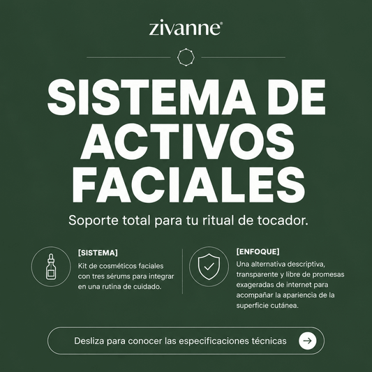 Sistema de activos faciales: la lógica del aporte coordinado en el cuidado cosmético - Zivanne