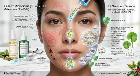 ¿Tu piel está "quemada" por el Retinol? Cómo recuperar tu barrera y lograr la Glass Skin sin dolor 🚑✨
