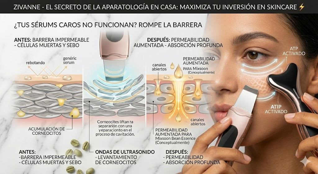 La "Barrera de Cristal": Por qué tus sérums caros no funcionan (y cómo la tecnología de 2026 los hace penetrar) ⚡🧪