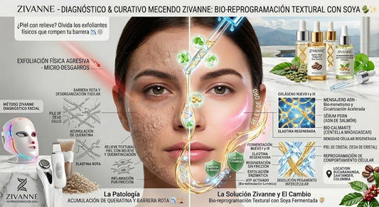 ¿Piel con relieve? Olvida los exfoliantes de granos: El secreto de la Soya Fermentada para una piel lisa 🫘✨ - Zivanne