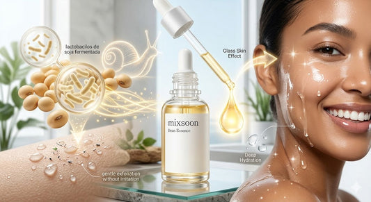 Adiós Caracol, Hola Soya 🌱: El Secreto Viral para una Piel de Cristal (Glass Skin) que Está Agotándose en Colombia