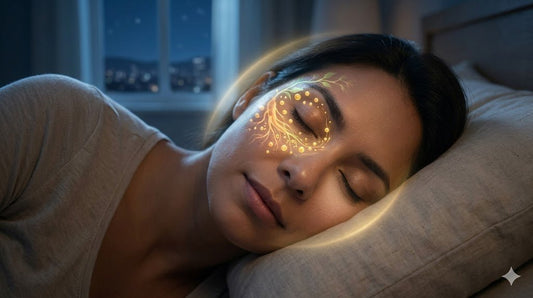 ¿Ojeras oscuras y arrugas que te suman años? La ciencia del Retinal y el Ginseng para "planchar" tu mirada mientras duermes 🌙✨ - Zivanne