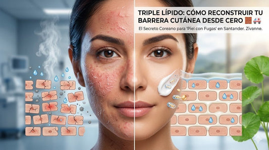 ¿Te arde hasta el agua? El secreto del "Triple Lípido" para reconstruir una barrera rota desde cero 🧱🚑 - Zivanne