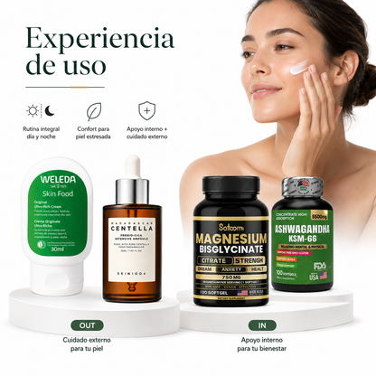 Protocolo Rescate Estrés-Piel In & Out (4 Pasos)