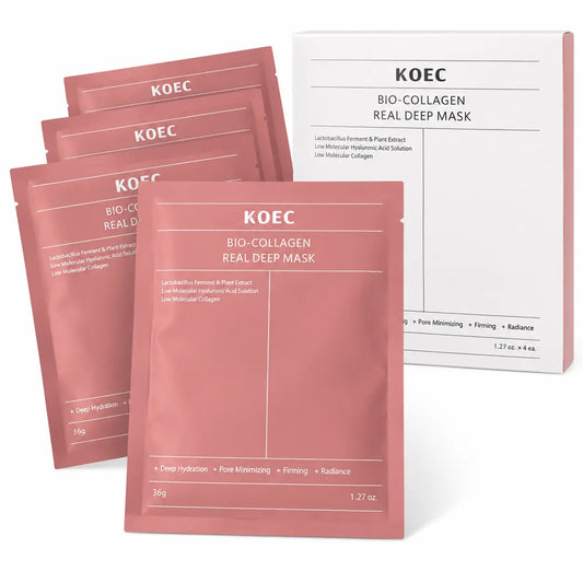 Bio-Collagen Real Deep Mask, Mascarilla Facial de Hidrogel