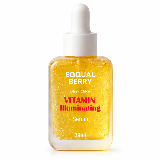 EQQUALBERRY, Deep Cera Vitamin Illuminating Serum, Sérum Facial Iluminador, 30 ml