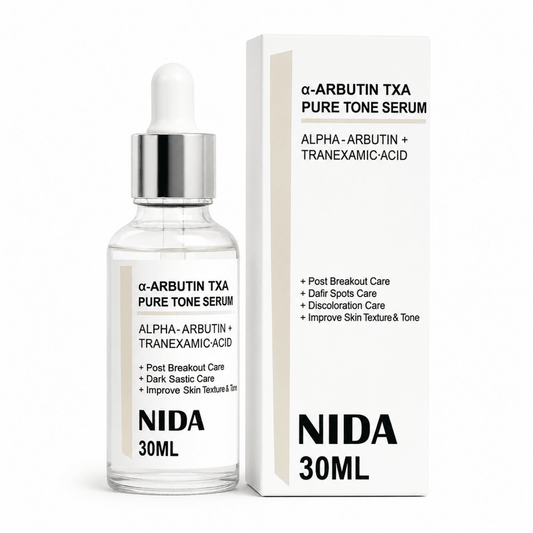 NIDA Pure Tone Alpha-Arbutin + TXA Serum (30ml) – Sérum Facial - Zivanne