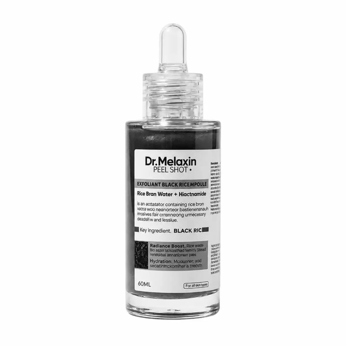 Dr. Melaxin Black Rice Serum (60ml) – Sérum Facial - Zivanne