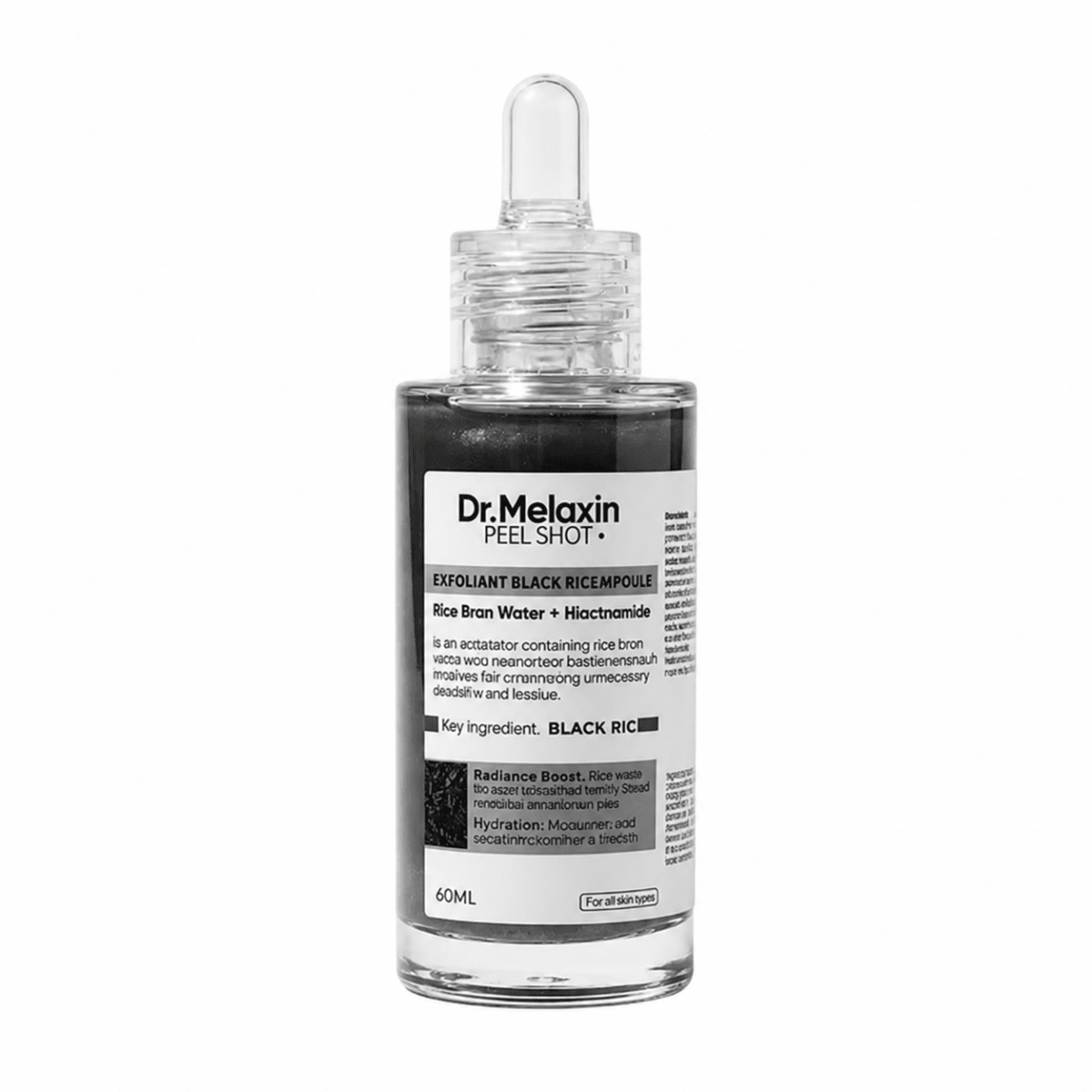 Dr. Melaxin Black Rice Serum (60ml) – Sérum Facial - Zivanne