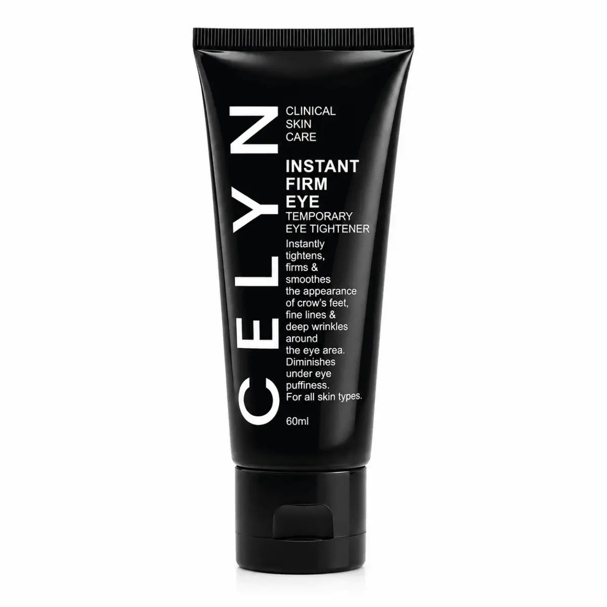 Tubo de crema tensora para contorno de ojos CELYN Instant Firming Eye Cream 60ml Zivanne