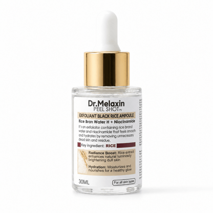 Dr. Melaxin Rice Brightening Ampoule (30ml) – Ampolla Facial - Zivanne