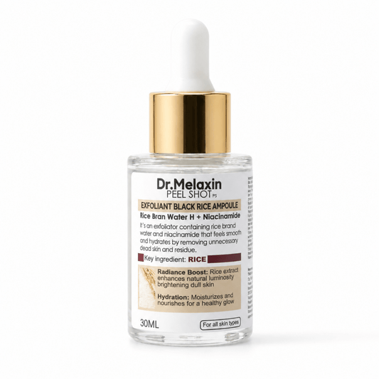 Dr. Melaxin Rice Brightening Ampoule (30ml) – Ampolla Facial - Zivanne