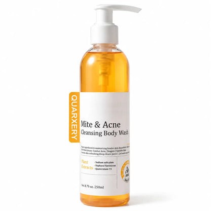 Quarxery, Gel de Baño Corporal Purificante y Limpiador, 250 ml