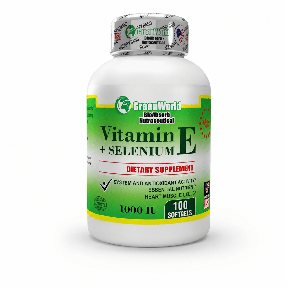 Vitamina E Americana (100 Softgels) - Zivanne