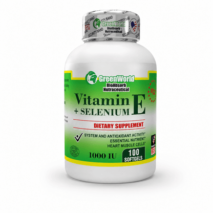 Vitamina E Americana (100 Softgels) - Zivanne