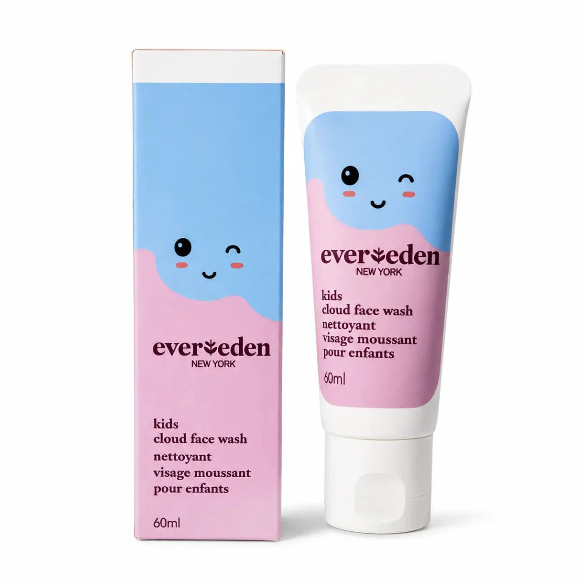 Evereden Kids Dual Action Face Wash (60ml) – Gel Limpiador - Zivanne