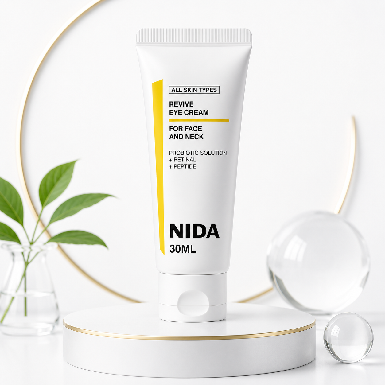 NIDA Revive Eye Cream For Face & Neck (30ml) – Crema