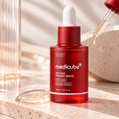 Medicube, EGF NAD Firming Serum, Sérum Facial Rejuvenecedor y Reafirmante, 30 ml