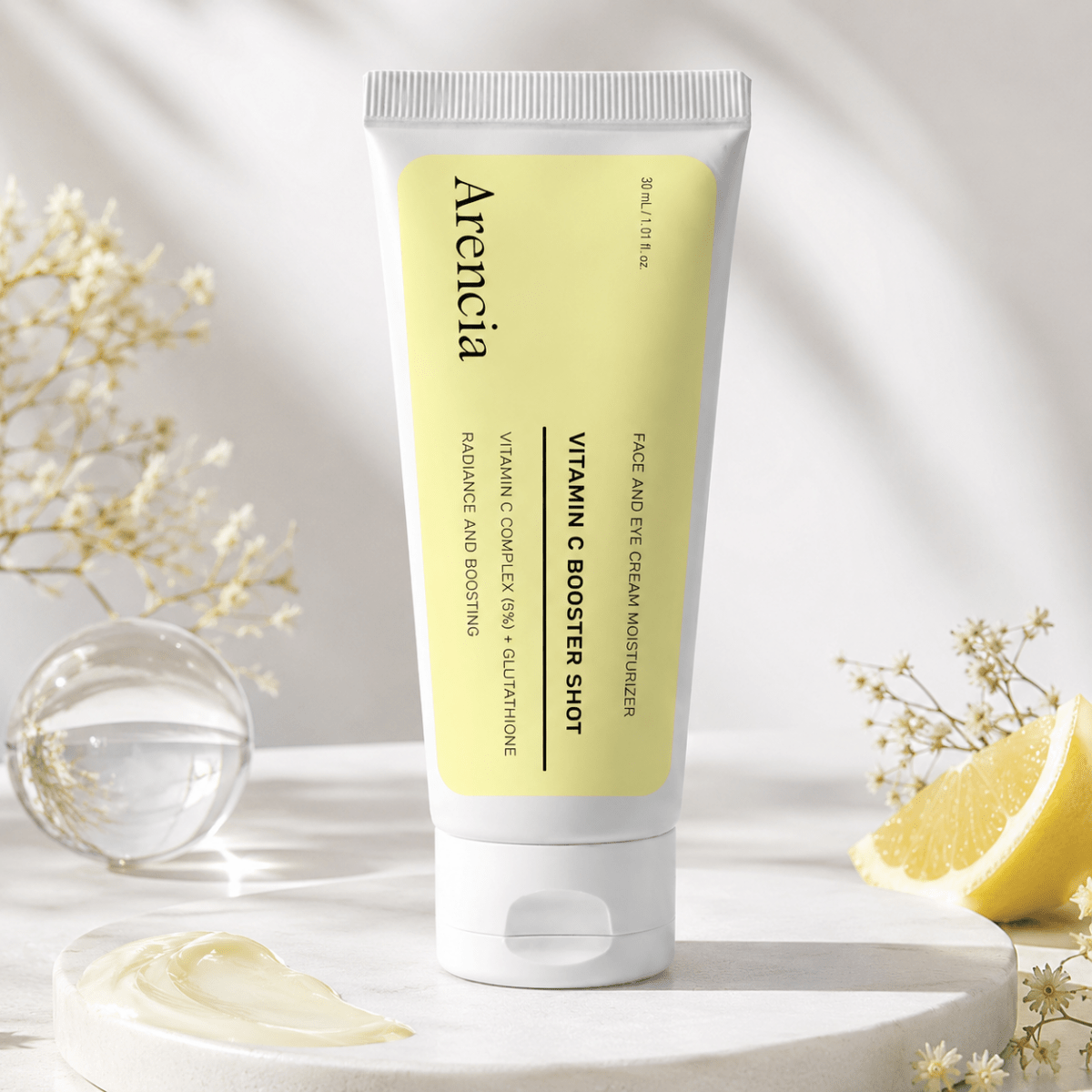 Arencia Holy Hyssop Vitamin C Face & Eye Serum (60ml) – Tratamiento - Zivanne