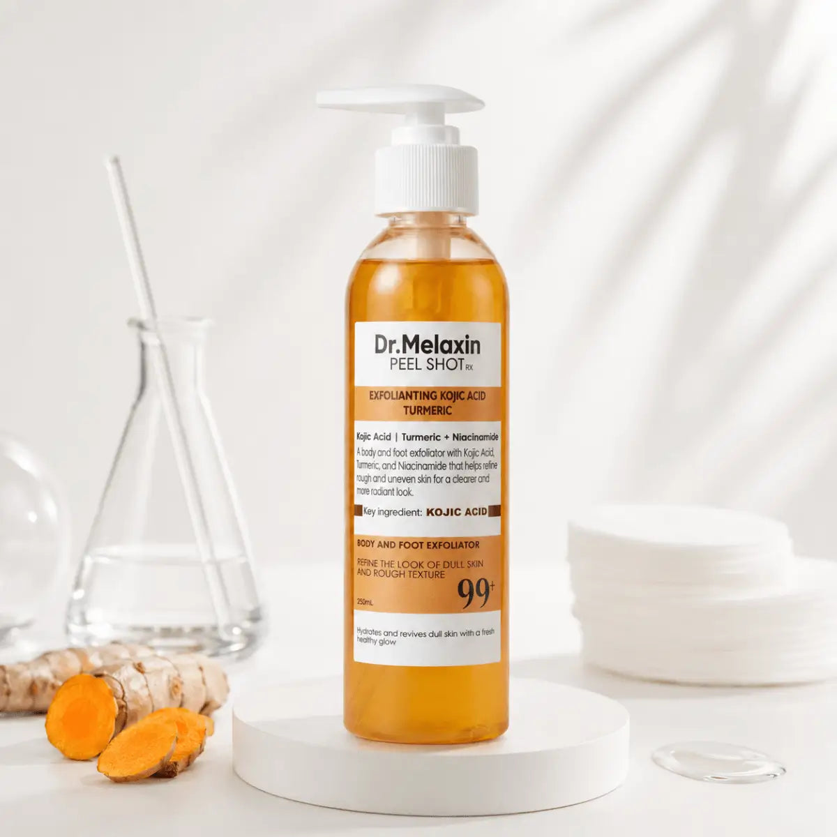 Dr. Melaxin Peel Shot (250ml) – Solución Exfoliante y Renovadora - Zivanne