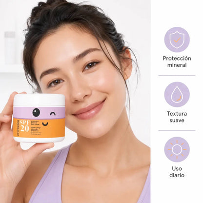 Evereden Kids SPF 20 Mineral Face Cream (60ml) – Crema Facial - Zivanne