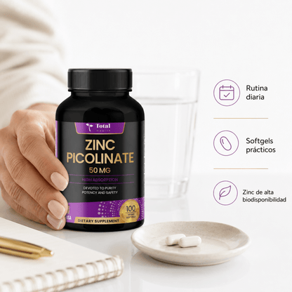 Zinc Picolinato — Total Health - Zivanne