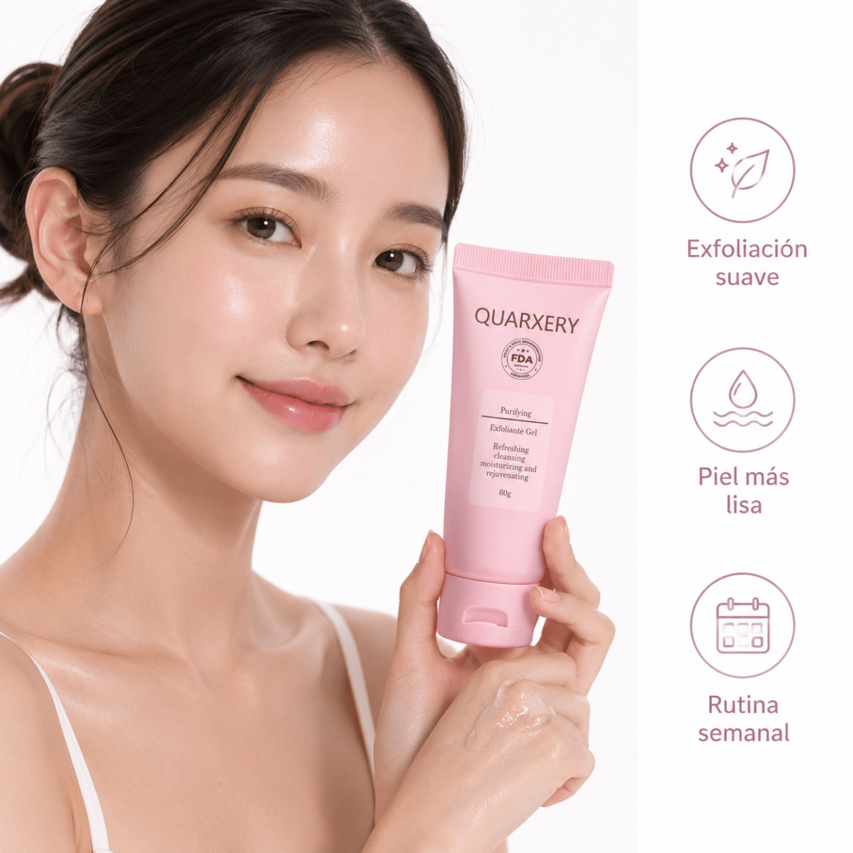 Quarxery Peeling Gel (60ml) – Gel Exfoliante Facial - Zivanne