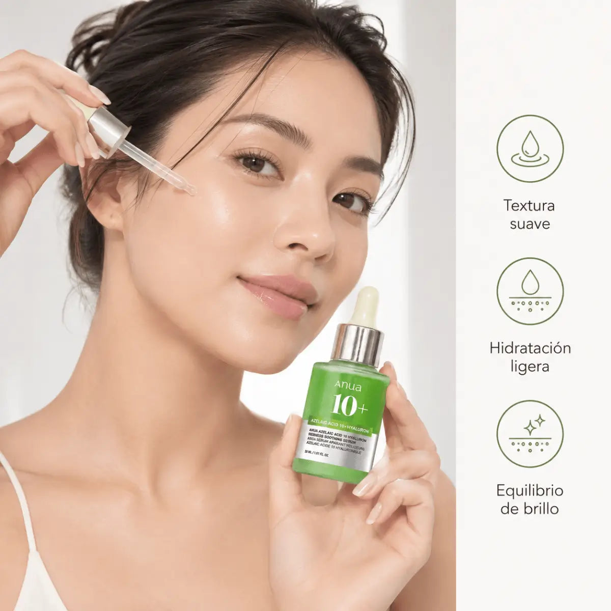 Anua Azelaic Acid 10 Hyaluron Serum (30ml) – Sérum Facial - Zivanne