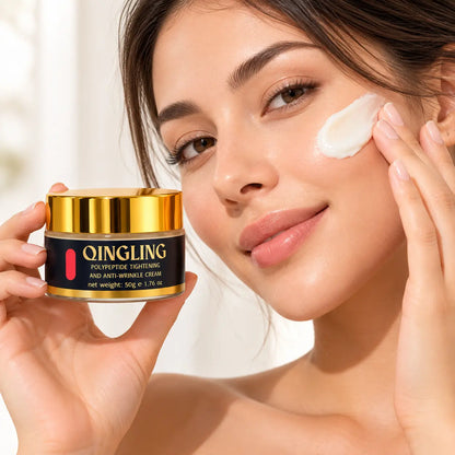 Qingling, Crema Facial Hidratante Profunda y Calmante, Nutrición e Iluminación