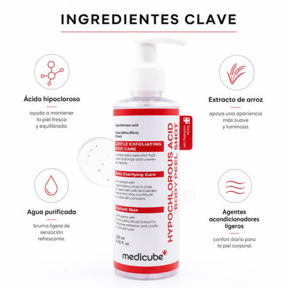 Medicube Hypochlorous Acid Body Spray (250ml) – Spray Corporal - Zivanne