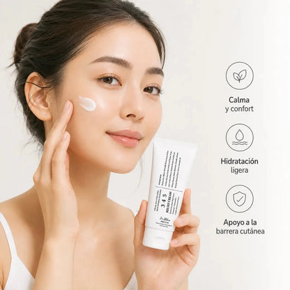 Tubo de crema hidratante facial Dr Althea 345 Relief Cream 50ml con pantenol y centella asiática Zivanne