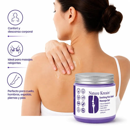 Nature Kresin Soothing Massage Gel (120ml) – Gel Corporal - Zivanne