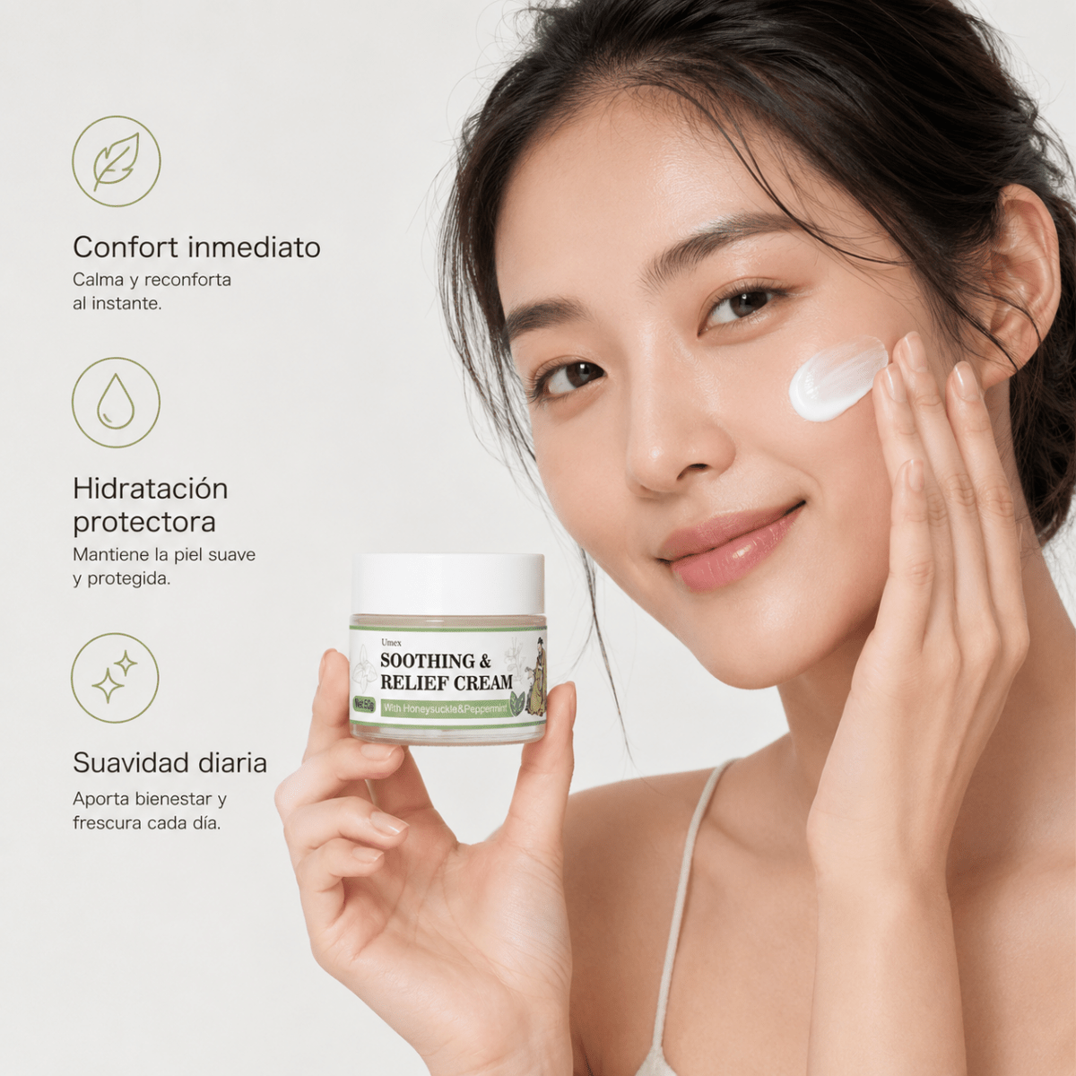 Soothing & Relief Cream (60g) – Crema Calmante y Reparadora - Zivanne
