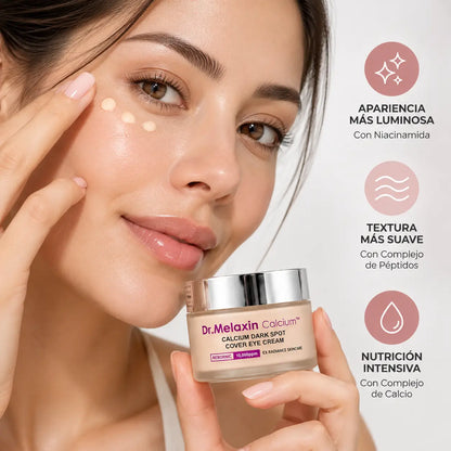 Dr. Melaxin, Calcium Cover Eye Cream, Crema Nutritiva para Contorno de Ojos, 60 g