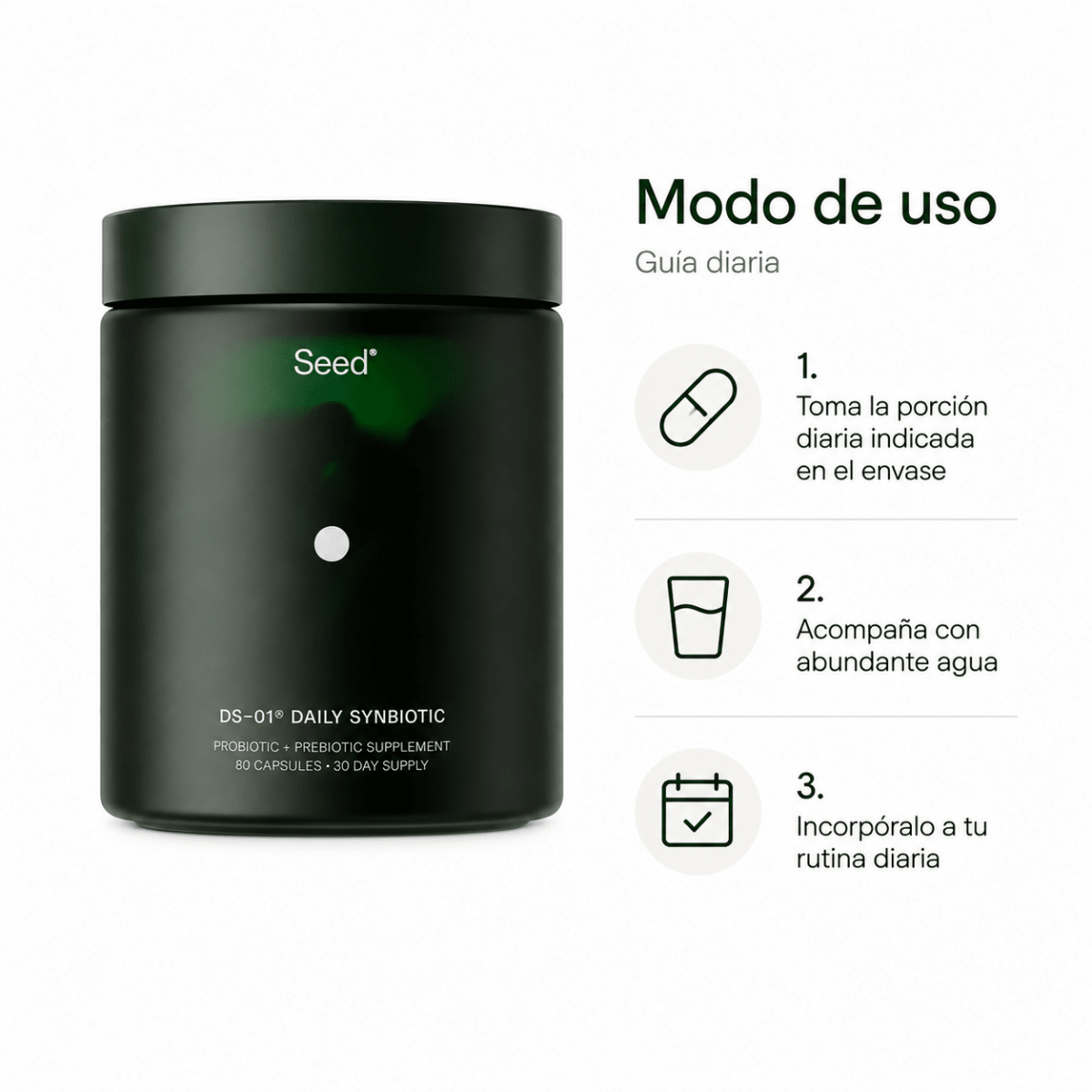 Sistema Microbioma In & Out — Kit Eje Intestino-Piel (4 Pasos) - Zivanne
