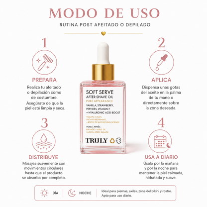 Truly Soft Serve After-Shave Oil (30ml) – Aceite Calmante
