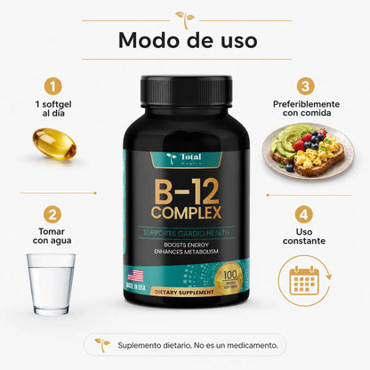 Vitamina B-12 Complex — Total Health