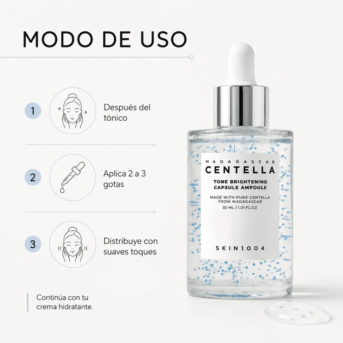 SKIN1004 Madagascar Centella Tone Brightening Capsule Ampoule (30ml) - Zivanne