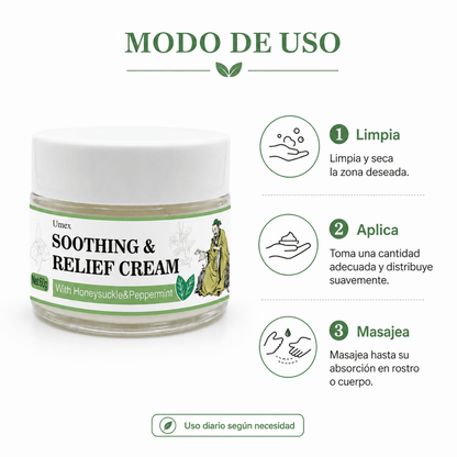 Soothing & Relief Cream (60g) – Crema Calmante y Reparadora - Zivanne