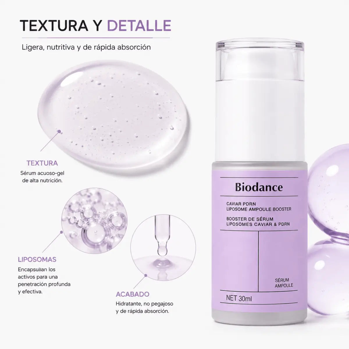 Biodance Caviar PDRN Liposome Ampoule (30ml) – Sérum - Zivanne