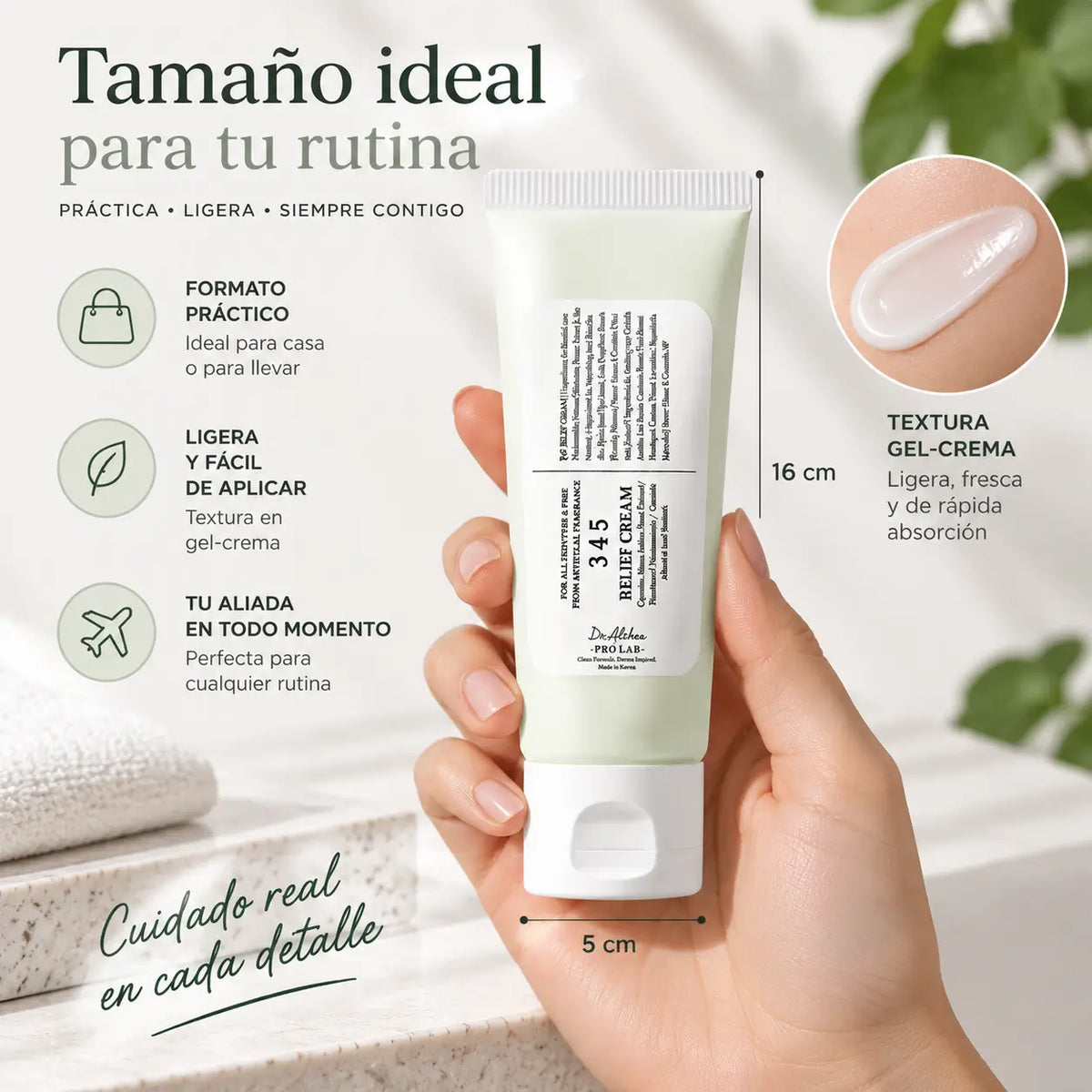 Dr. Althea, 345 Relief Cream, Crema Facial Calmante e Hidratante, 60 ml