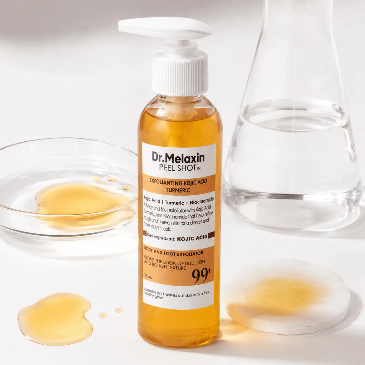 Dr. Melaxin Peel Shot (250ml) – Solución Exfoliante y Renovadora - Zivanne