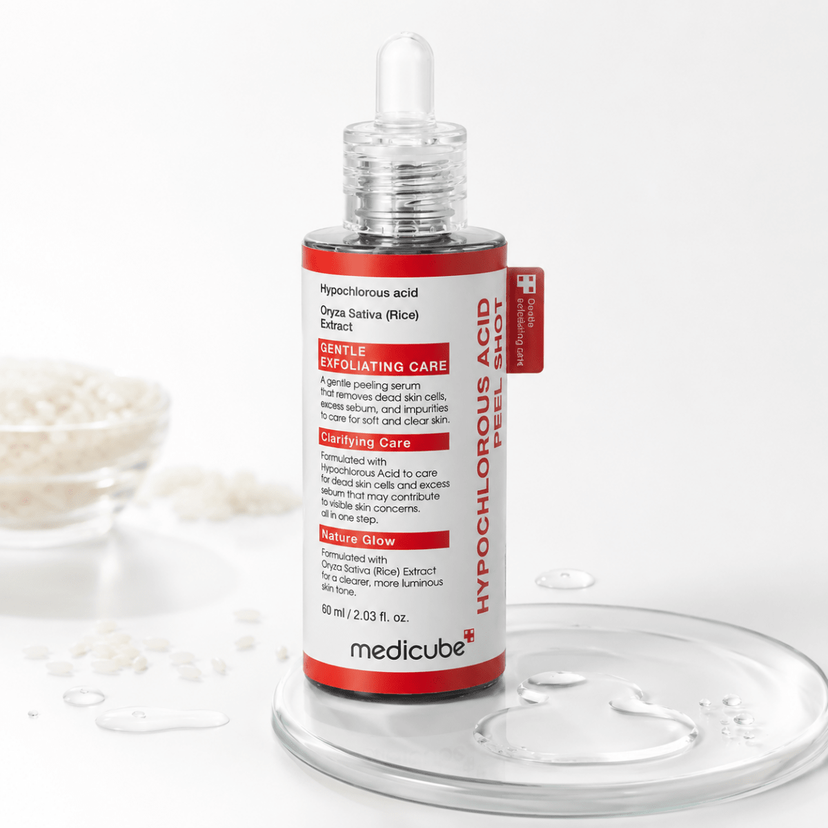 Medicube Hypochlorous Acid Peel Shot (60ml) – Exfoliante - Zivanne