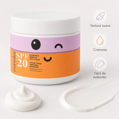 Evereden Kids SPF 20 Mineral Face Cream (60ml) – Crema Facial - Zivanne