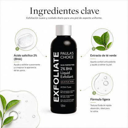 Paula's Choice 2% BHA Liquid Exfoliant (120ml) – Exfoliante