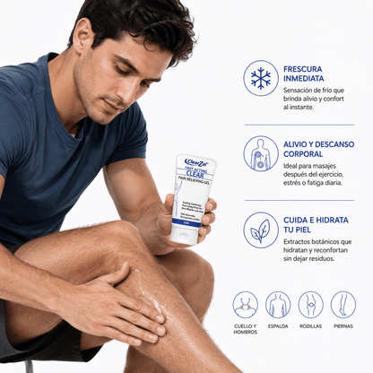 ClearZal Fast Acting Clear Gel Refrescante y Relajante (30ml) - Zivanne