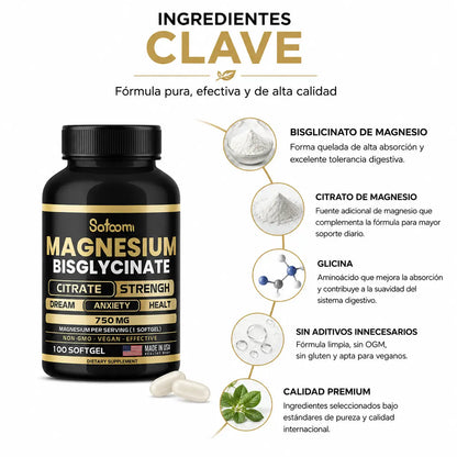 Bisglicinato de Magnesio Satoomi
