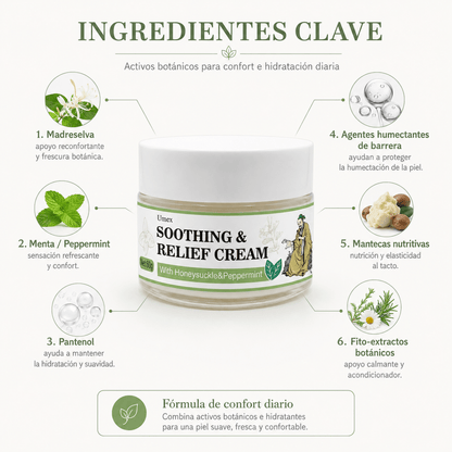 Soothing & Relief Cream (60g) – Crema Calmante y Reparadora - Zivanne