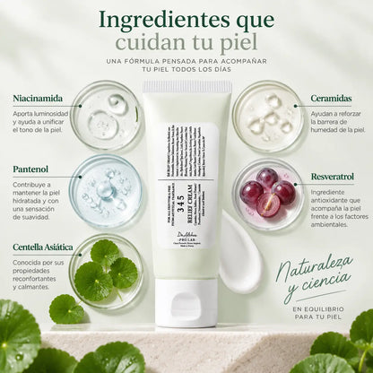 Dr. Althea, 345 Relief Cream, Crema Facial Calmante e Hidratante, 60 ml