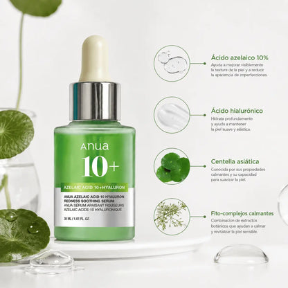 Anua Azelaic Acid 10 Hyaluron Serum (30ml) – Sérum Facial - Zivanne